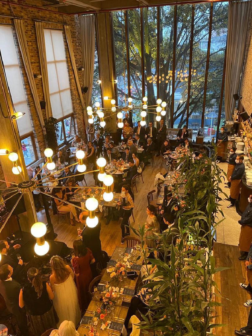 Evento en restaurante